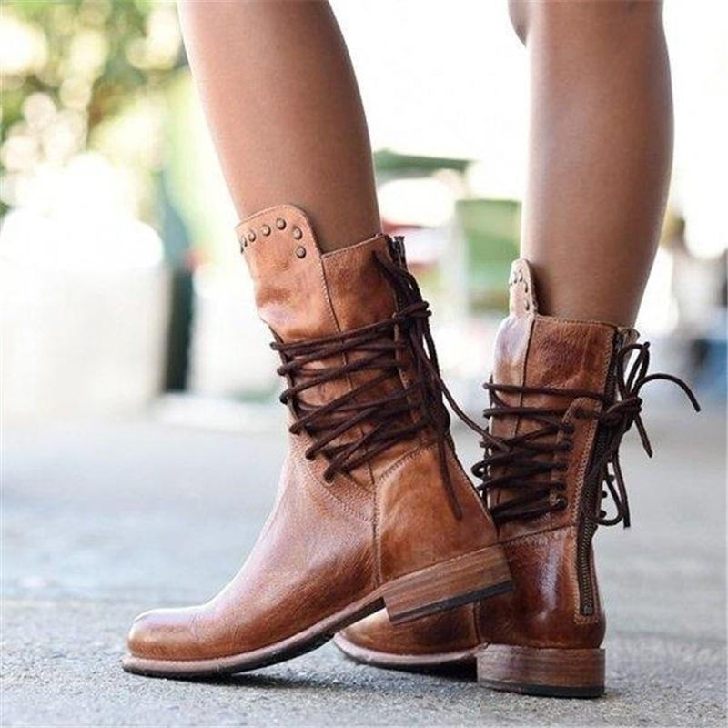 Ava | Orthopedic Lace-Up Boots