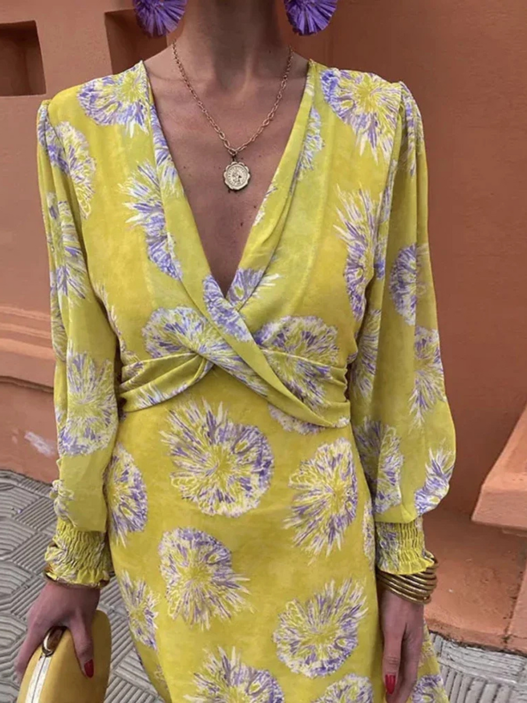 Marisella™ | Floral Midi Dress