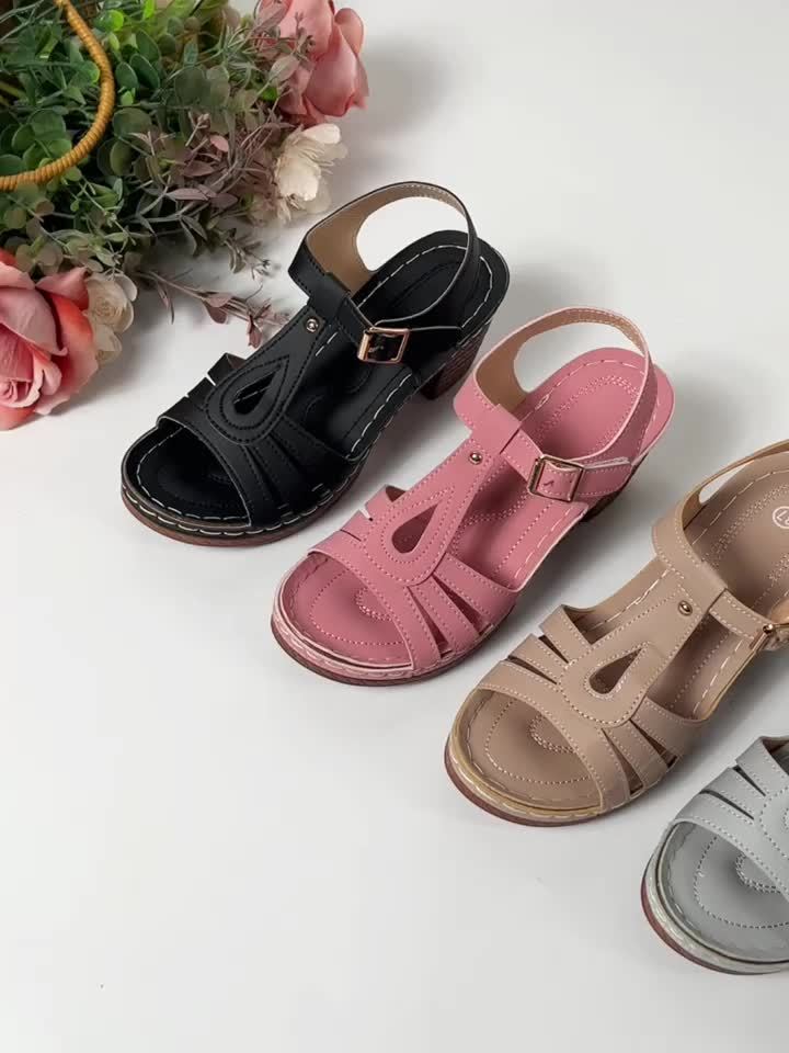 Tierra™ Vintage Block Sandals