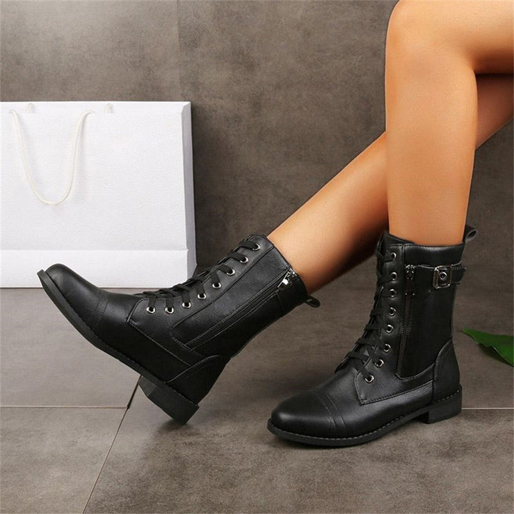 Erica Toe Side Zipper Orthopedic Boots