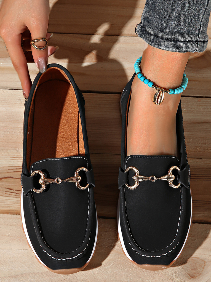 ISLA CHAIN DETAIL LOAFERS