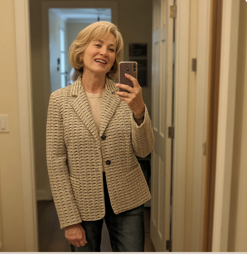 <p>I absolutely love my new Bianca & Kate blazer. It looks polished enough for meetings or dinner out, but it feels as comfortable as my favorite sweater. At my age, I want elegance without sacrificing ease, and this blazer gives me both. Every time I wear it, I get compliments.</p>