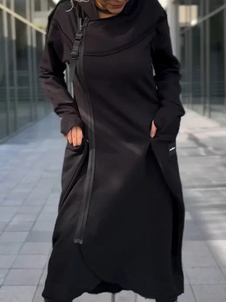 EVELISSE LONG ZIP HOODIE