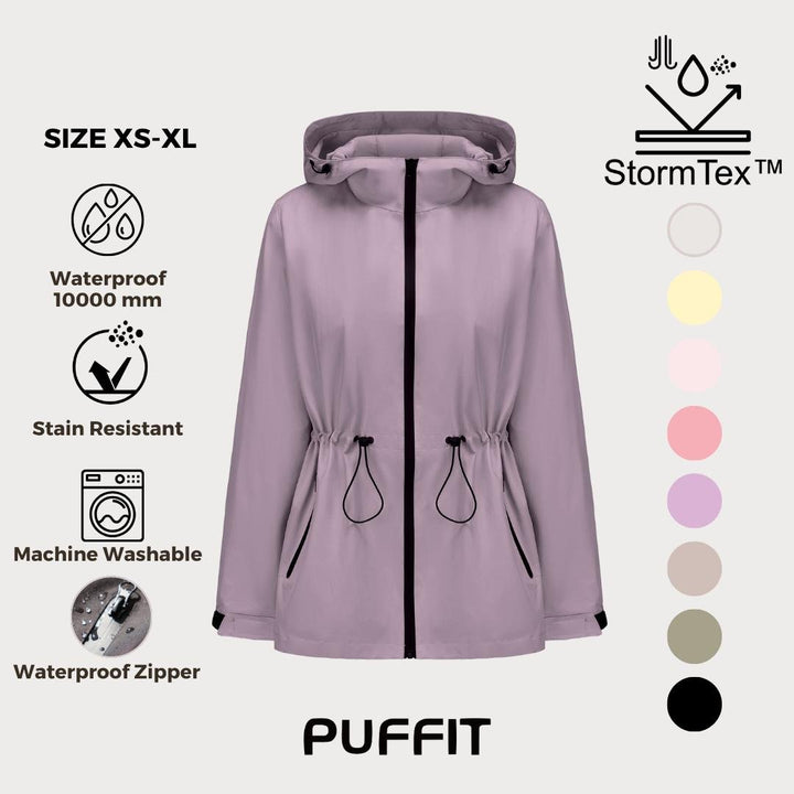 SAGE | LIGHTWEIGHT WATER REPELLENT RAINCOAT